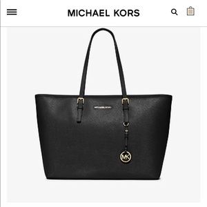 Black Michael Kors Bag- Jet Set